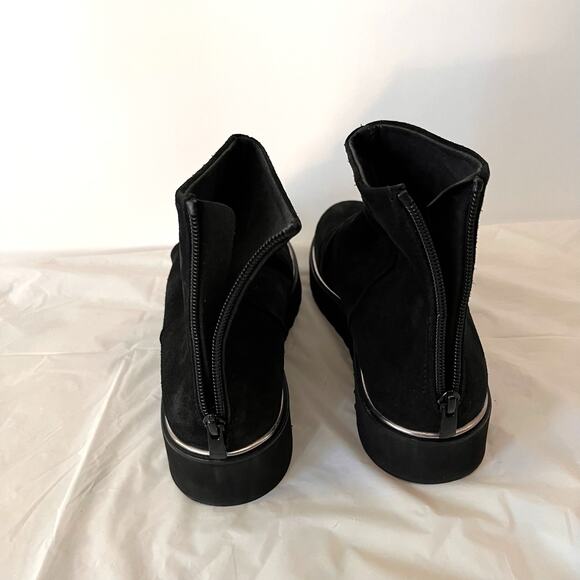 Eric Michael Ankle Boot Size 41 Valley Black Leather Handmade Spain Lightweight - Picture 7 of 13